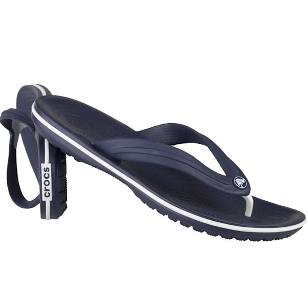 Varvassandaalit Crocs Crocband Flip Valkoiset,Tummansininen 44