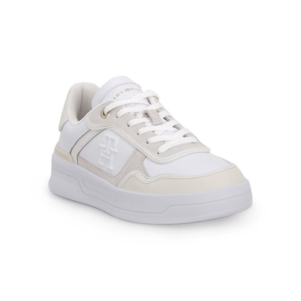 Lågskor Tommy Hilfiger Essential Basket Vit 40