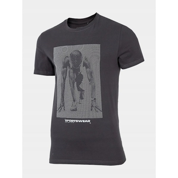 Shirts 4F TSM035 Gråa 176 - 179 cm/M