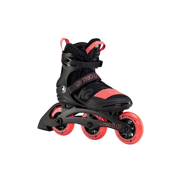 Rollerblades K2 Trio LT 100 W 2022 Mustat 26,0 a30a Fyndiq