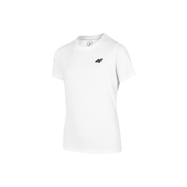 T-paidat 4F JTSM001 Valkoiset 140 - 145 cm