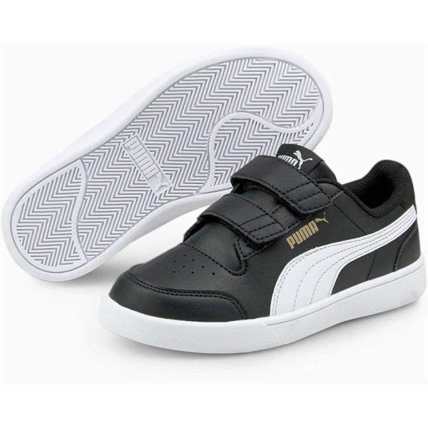 Lågskor Puma Shuffle V PS Vit,Svarta 32.5