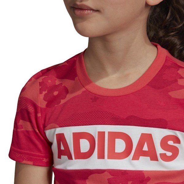 Shirts Adidas Summer Hit Röda 105 - 110 cm/3XS