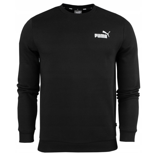 Sweatshirts Puma Ess Small Logo Crew Fl Svarta 176 - 181 cm/M