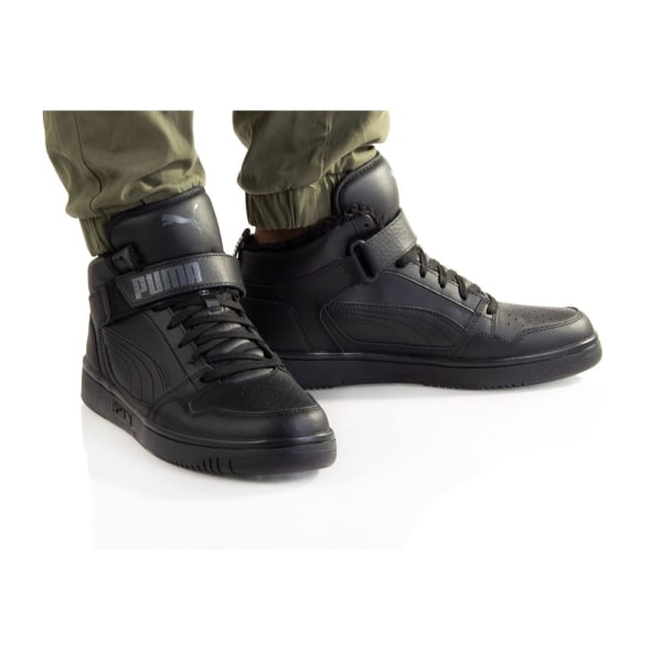 Sko Puma Rebound Mid Strap Wtr Sort 44.5