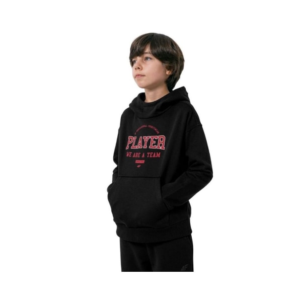 Sweatshirts 4F HJZ22JBLM00620S Svarta 134 - 139 cm