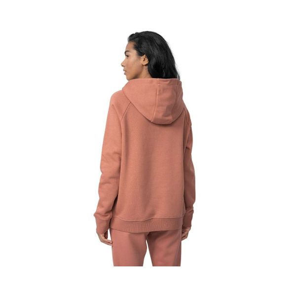 Puserot je Fleecet 4F SS23TSWSF535 Vaaleanpunaiset 162 - 165 cm/XS