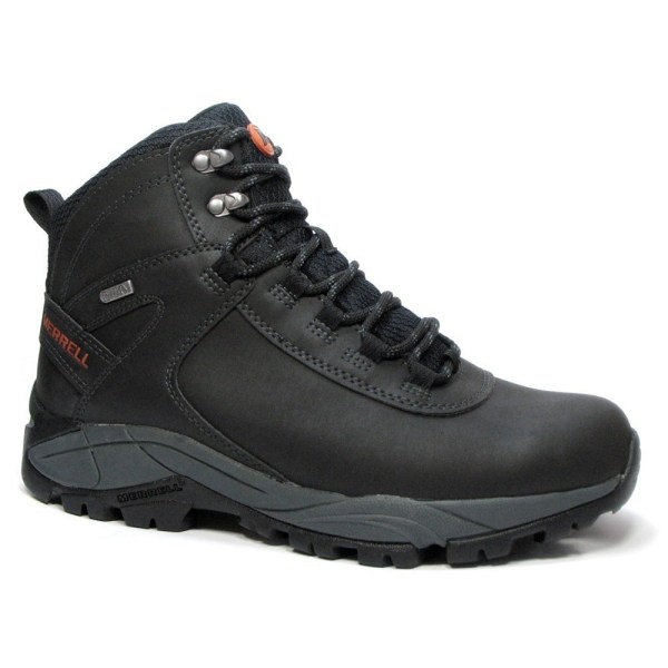 Kengät Merrell Vego Mid Leather Waterproof Mustat 41.5