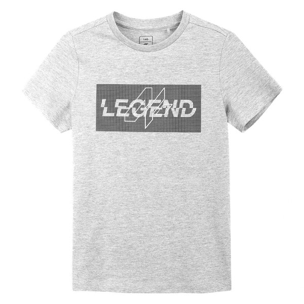 T-shirts 4F JTSM005 Grå 122 - 127 cm