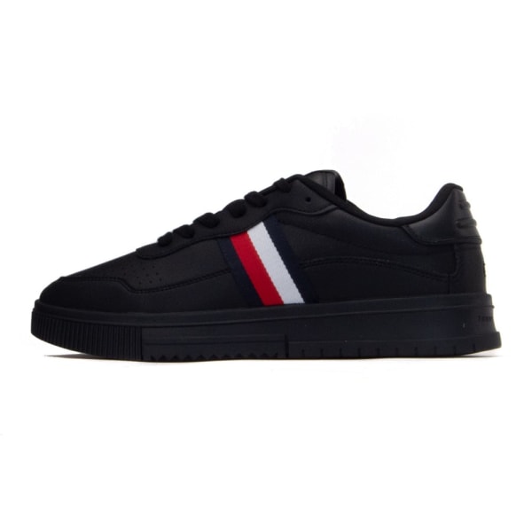 Lågskor Tommy Hilfiger Supercup Leather Stripes Svarta 45