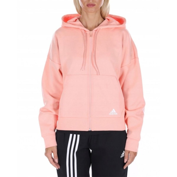 Puserot je Fleecet Adidas W Must Have 3S DK HD Vaaleanpunaiset 147 - 151 cm/XXS