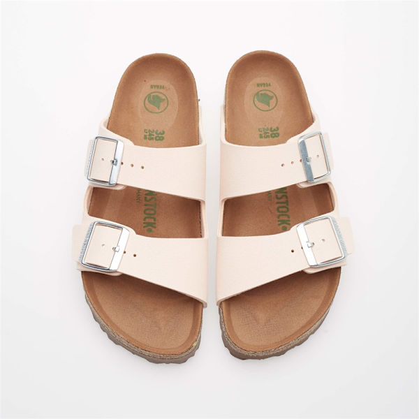 Tofflor Birkenstock Arizona Vegan BF Rosa 41