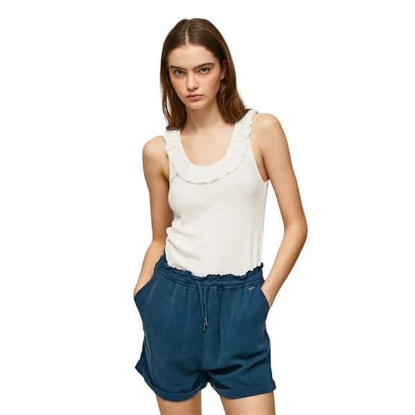 T-paidat Pepe Jeans PL505062800 Valkoiset 164 - 169 cm/M