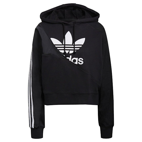 Sweatshirts Adidas Adicolor Split Trefoil Hoodie Svarta 158 - 163 cm/S