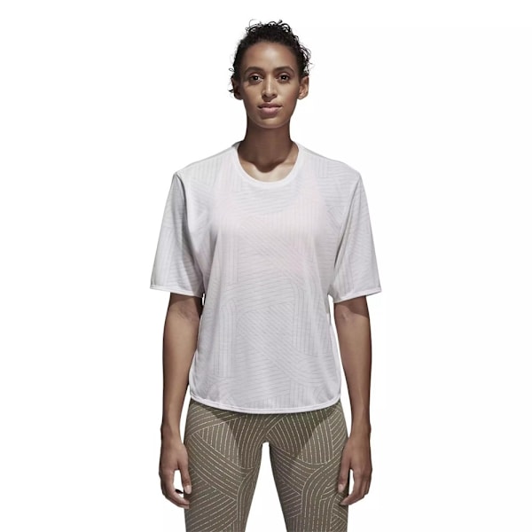 T-shirts Adidas Freelift Aeroknit Hvid 147 - 151 cm/XXS