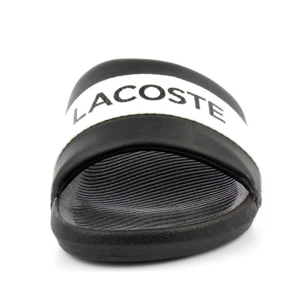 Rantakengät Lacoste Croco Slide Mustat,Valkoiset 37