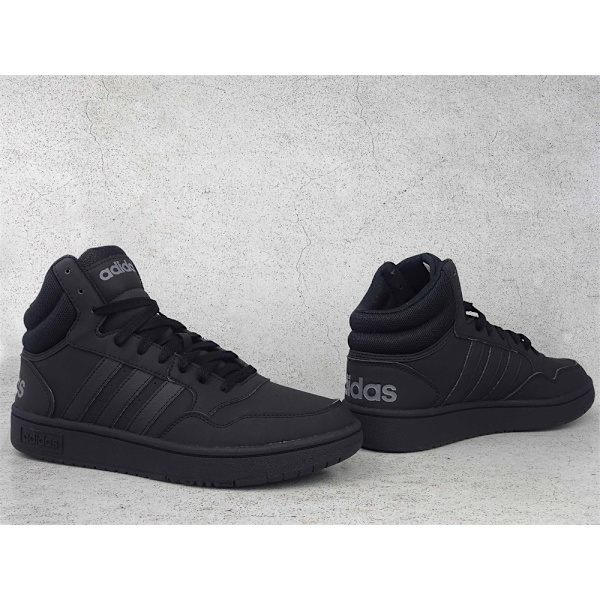 Kengät Adidas Hoops 30 Mid Mustat 40 2/3