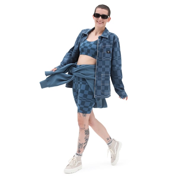 Bukser Vans Flying V Print Legging Blå 168 - 172 cm/M