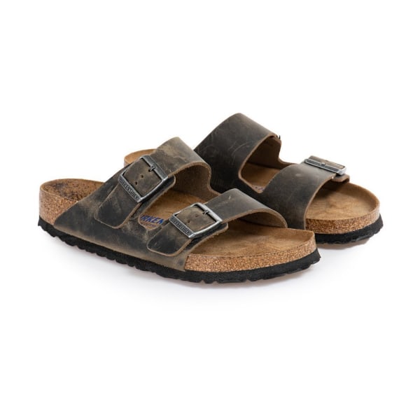 Tofflor Birkenstock Arizona Gråa 40