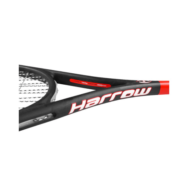 Rackets Harrow M-140 Black Red Sort