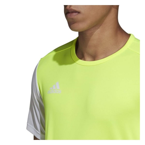 Shirts Adidas Estro 19 Gula,Vit 182 - 187 cm/XL