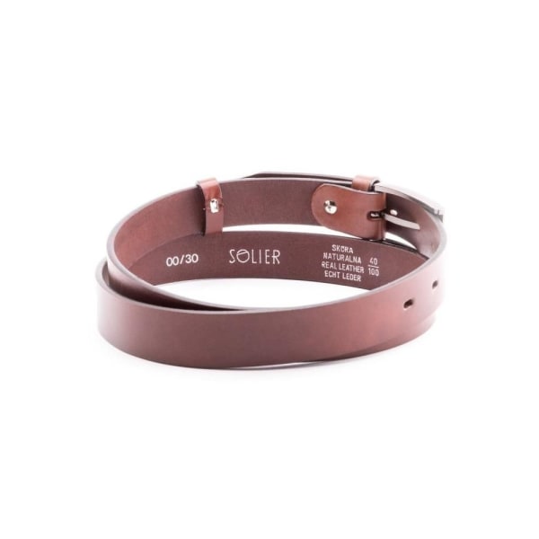 Bælter Solier SB10 Brun