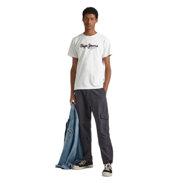 T-shirts Pepe Jeans WIDO FUTURE ECRU Hvid 170 - 175 cm/M