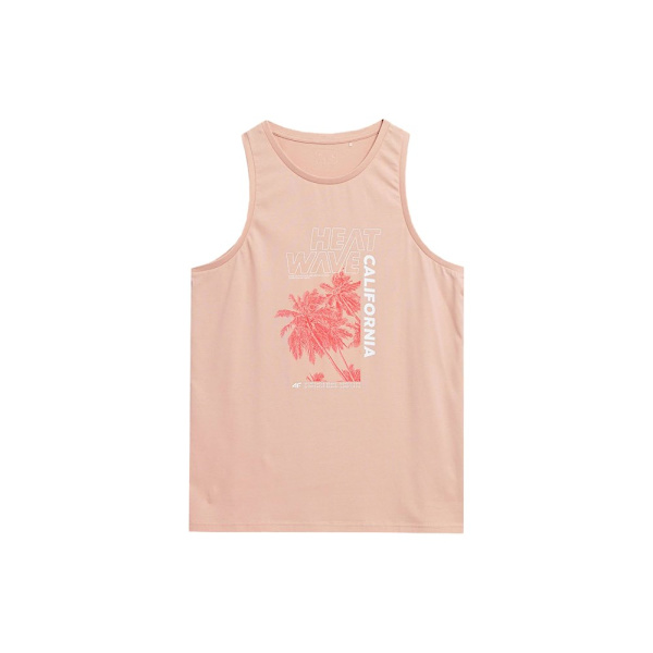 T-shirts 4F SS23TTSHM35464S Orange 182 - 185 cm/XL