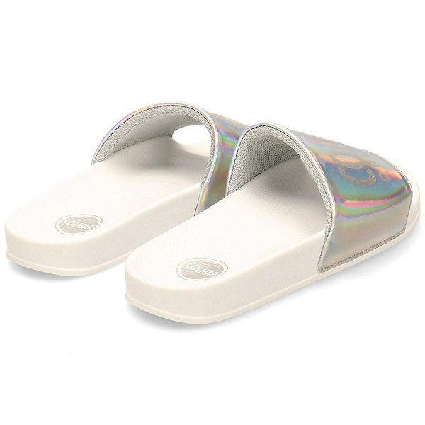 Tofflor Colmar Slipper Lux Silver,Vit 38