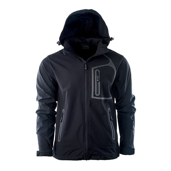 Jackor Hi-Tec Nils M Svarta 182 - 187 cm/XL