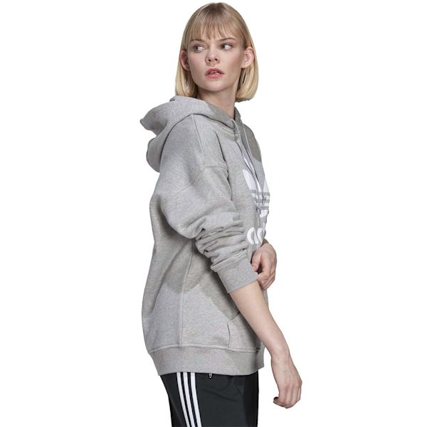 Sweatshirts Adidas Trefoil Hoodie Gråa 164 - 169 cm/M