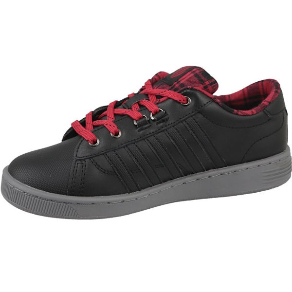 Sneakers low K-Swiss Kswiss Hoke Plaid Sort 35.5