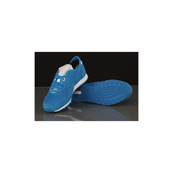 Sko Reebok CL Nylon Slim Pigment Hvid,Blå 35.5