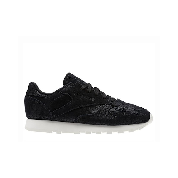 Lågskor Reebok CL Lthr Shimmer Svarta 37.5