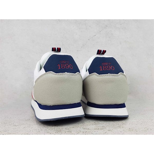 Puolikengät U.S. Polo Assn NOBIL009WHI Valkoiset,Harmaat 42