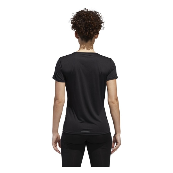 T-shirts Adidas Run 3S Tee W Sort 152 - 157 cm/XS