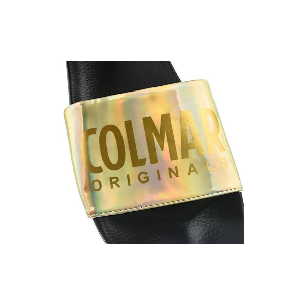 Tofflor Colmar Slipper Lux 609 Svarta,Guld 39