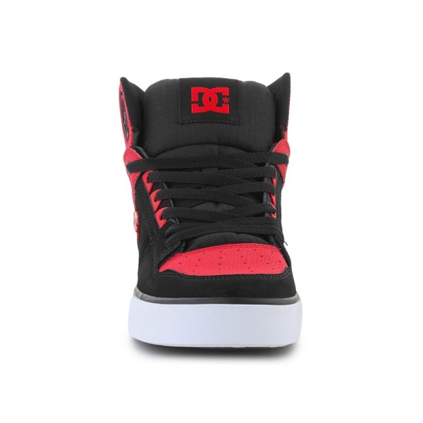 Sko DC Pure High Top Rød,Sort 44.5