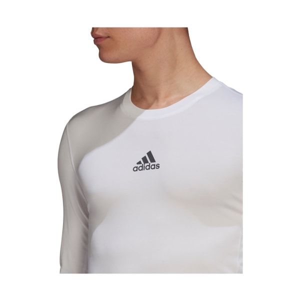 Shirts Adidas Techfit Compression Vit 176 - 181 cm/L