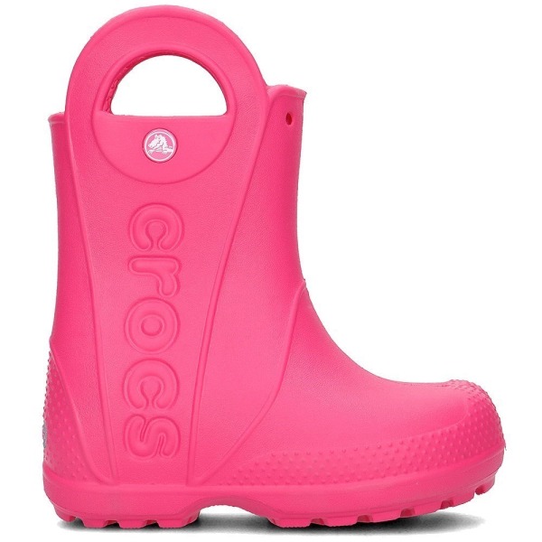 Kumisaappaat Crocs Handle IT Rain Boot Vaaleanpunaiset 32