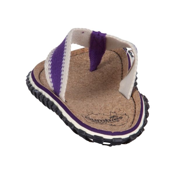 Varvassandaalit Gumbies Corker Violetit,Valkoiset 37
