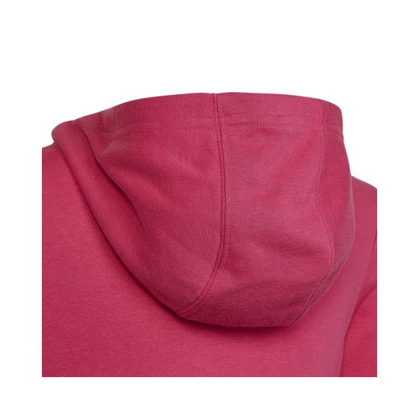 Puserot je Fleecet Adidas Essentials 3S Fullzip Hoodie JR Vaaleanpunaiset 159 - 164 cm/L