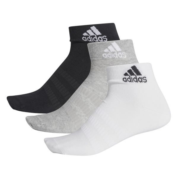 Sokker Adidas 3PP Perf Mix Grå,Sort,Hvid XL/46,00