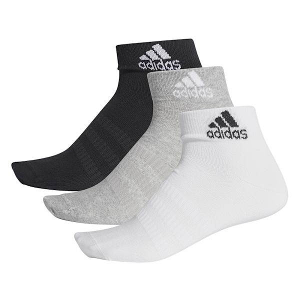 Strumpor Adidas 3PP Perf Mix Svarta,Gråa,Vit L/42,00