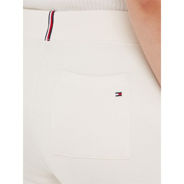 Housut Tommy Hilfiger WW0WW38690AC0 Valkoiset 169 - 173 cm/M