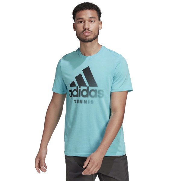 Shirts Adidas Tennis Aeroready Graphic Torkos 170 - 175 cm/M