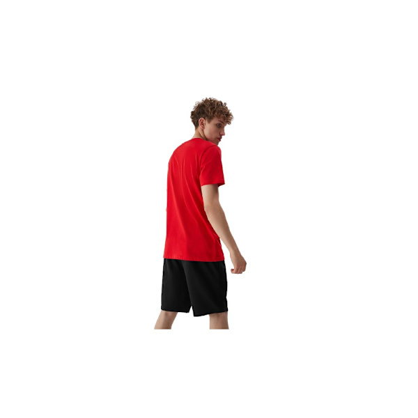 T-paidat 4F 4FAW23TTSHM087662S Punainen 179 - 182 cm/L