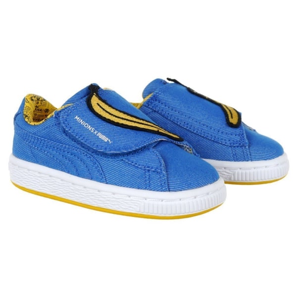 Lågskor Puma Minions Basket Wrap ST Blå 23