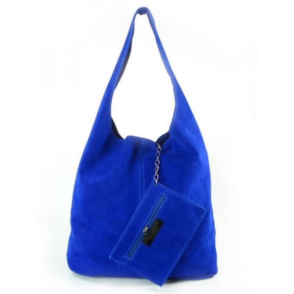 Håndtasker Vera Pelle Shopper Bag XL A4 Blå