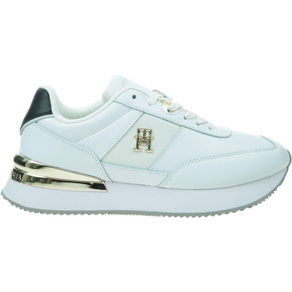Puolikengät Tommy Hilfiger Elevated Feminine Runner Valkoiset 36